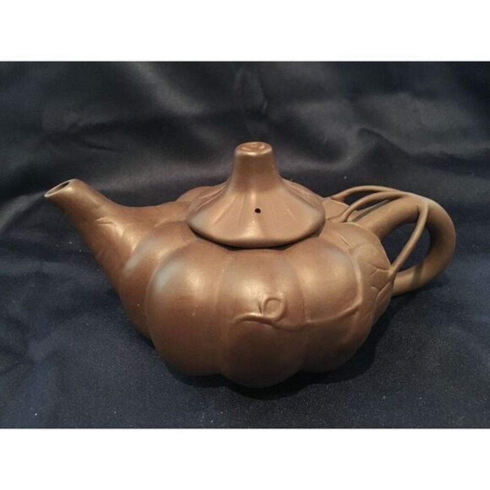 Red Clay Teapot Pumpkin Teapot‎
